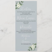 Menu Eucalyptus Weddenschap (Achterkant)