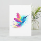 Menu Exotic Rainbow Hummingbird (Debout devant)