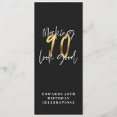 Menu faire 90 look bon or noir (Dos)