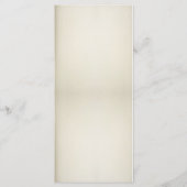 Menu Faire-part de mariage Coeur Bois, Burlap & Tw (Dos)