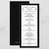 Menu fait sur commande (Devant / Derrière)