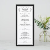 Menu fait sur commande (Debout devant)