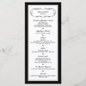 Menu fait sur commande (Devant)