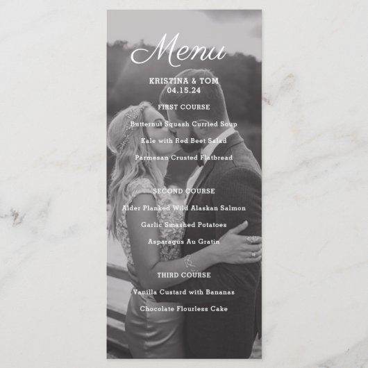 Menu Favori Photo Fancy (Devant)