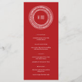 Menu Fête Chic de Fêtes Brillante avec Lumières Pétilla (Devant)