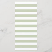 Menu Fête de la mariée grecque toscane d'Italien, (Dos)