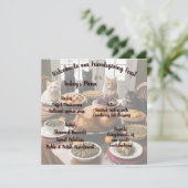 Menu Fête de l'Action d'Amabilité (Debout devant)