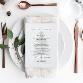 Menu Fête de Noël Splendor hiver