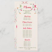 Menu Fête de vacances de Noël pour les amis Jolmost Bun (Devant / Derrière)