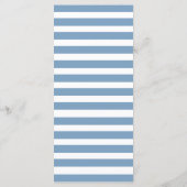 Menu Fête des mariées Fleur d'hiver Aquarelle (Dos)