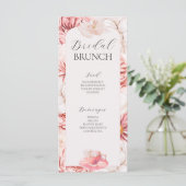 Menu Fête des mariées Garden Tea Party (Debout devant)