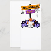 Menu Fête d'Halloween (Devant / Derrière)