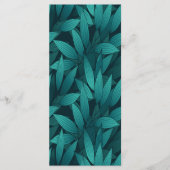 Menu Feuilles tropicaux rayonnants (Devant)