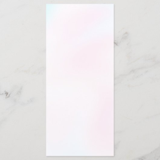 Menu Fille Spa Anniversaire (Dos)