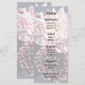 Menu Filles et marguerites sombres et légères (Devant / Derrière)