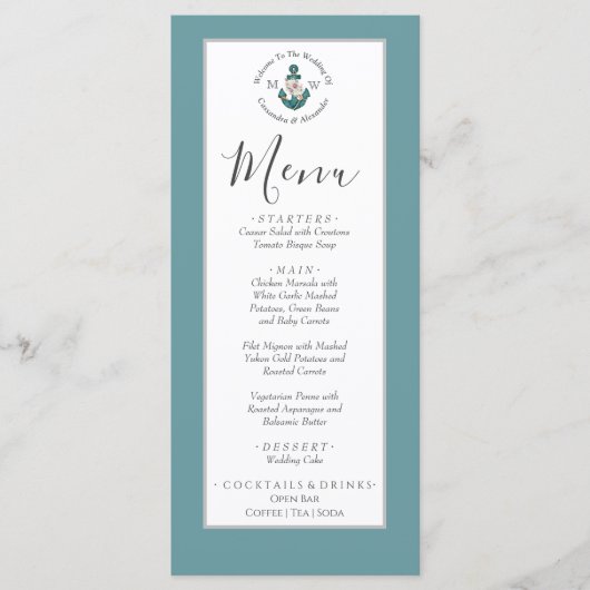 Menu Flat (Voorkant)