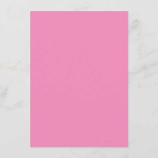 Menu Fleur d'art en ligne rose + Mariage rouge (Dos)