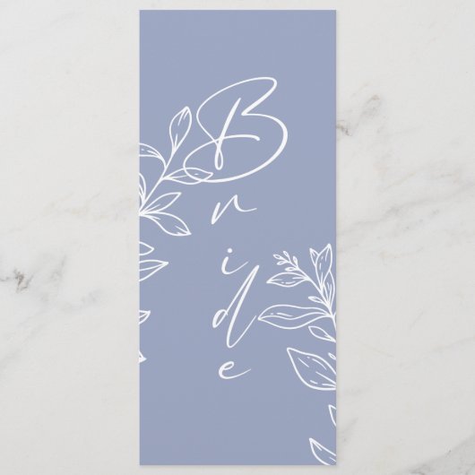 Menu Fleur périphérique Siège réservé simple (Devant)