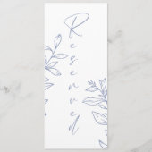 Menu Fleur périphérique Siège réservé simple (Devant)