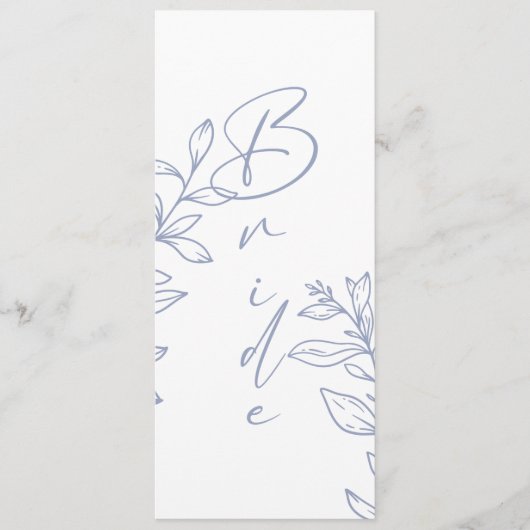 Menu Fleur périphérique Siège réservé simple (Devant)