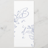 Menu Fleur périphérique Siège réservé simple (Dos)