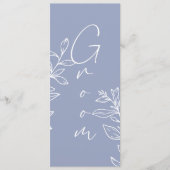 Menu Fleur périphérique Siège réservé simple (Devant)