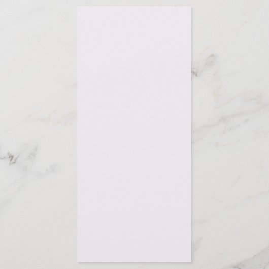 Menu Fleur sauvage simple Fern Lavender Mariage plat (Dos)