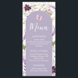 Menu fleur sauvage Wild ONE Butterfly Garden Party<br><div class="desc">Fleur sauvage Wild ONE Butterfly Garden Party Menu Le libellé de la carte peut être modifié en toute occasion</div>