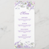 Menu Fleurs de Lilas Classiques (Devant)