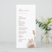 Menu Fleurs de Magnolia 3D (Debout devant)