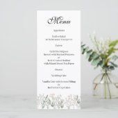 Menu Fleurs Sauvages de la Forêt (Debout devant)