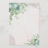 Menu Floral Baby Girl Douche (Dos)