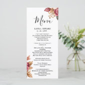 Menu floral de jardin de verdure d'eucalyptus vert (Debout devant)