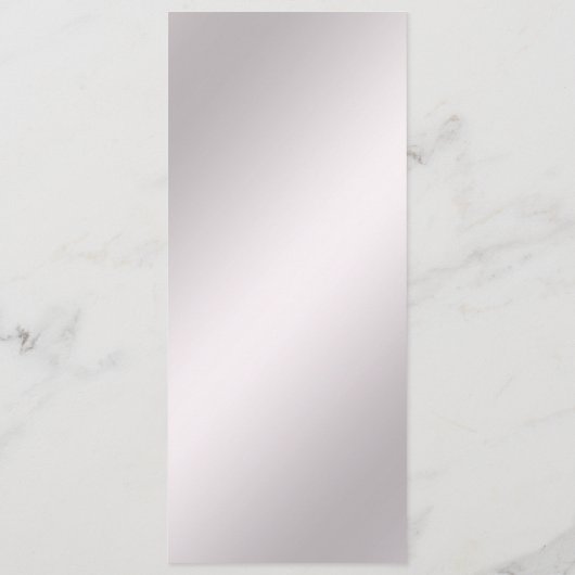 Menu Floral Orné Rose (Dos)