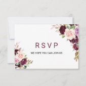 Menu Floral Vert Broussaud Bourgogne (Devant)