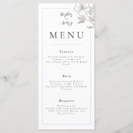 Menu Floral Wedding/Event