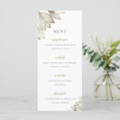 Menu Flores de tulipe d'or | MARIAGE (Debout devant)