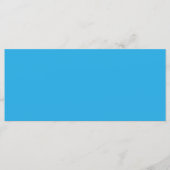 Menu Fond bleu ciel plat pour le Web et l'impression (Devant)