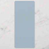 Menu Formel Élégant Nuit (Dos)