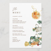 Menu Fraîchement Du Thème Du Marché Des Agriculteurs (Devant)