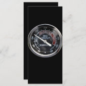 Menu Fumeur BBQ 225 Degrés Gage de température parfait (Devant / Derrière)