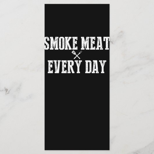 Menu Funny Bbq Smoker Accessoire Pitmaster Papa Grillin (Devant)