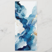 Menu Gala des rêves de marbre AZUR (Dos)