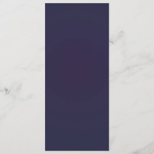 Menu Galaxy Starry Night Celestial violet Mariage or (Dos)