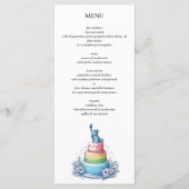 Menu Gâteau de mariage de New York City (Devant)