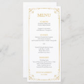  menu Gatsby | bewerkbare kleur (Voorkant / Achterkant)