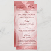 Menu Gelaagde rode harten (Voorkant / Achterkant)