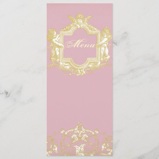 Menu Georgiana (Peony Pink) (Devant)