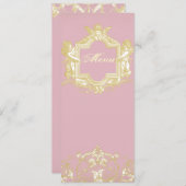 Menu Georgiana (Pony Pink) (Voorkant / Achterkant)