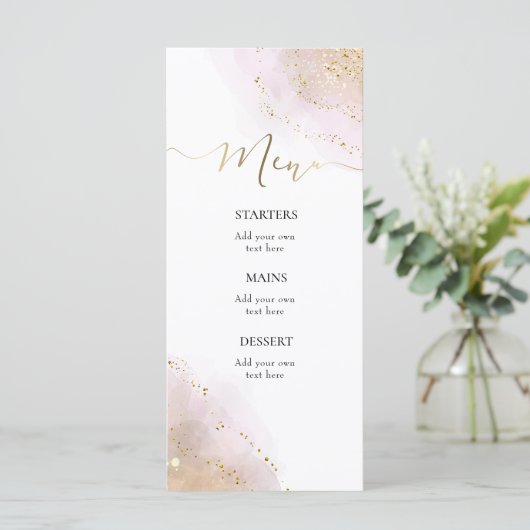 Menu giclée aquarelle (Debout devant)